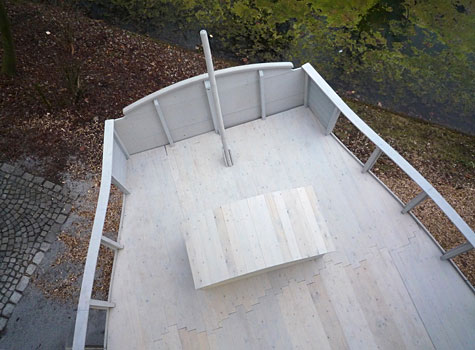 Expedition Au�enbereich - Blick vom Balkon